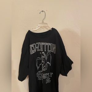 led zeppelin graphic tee